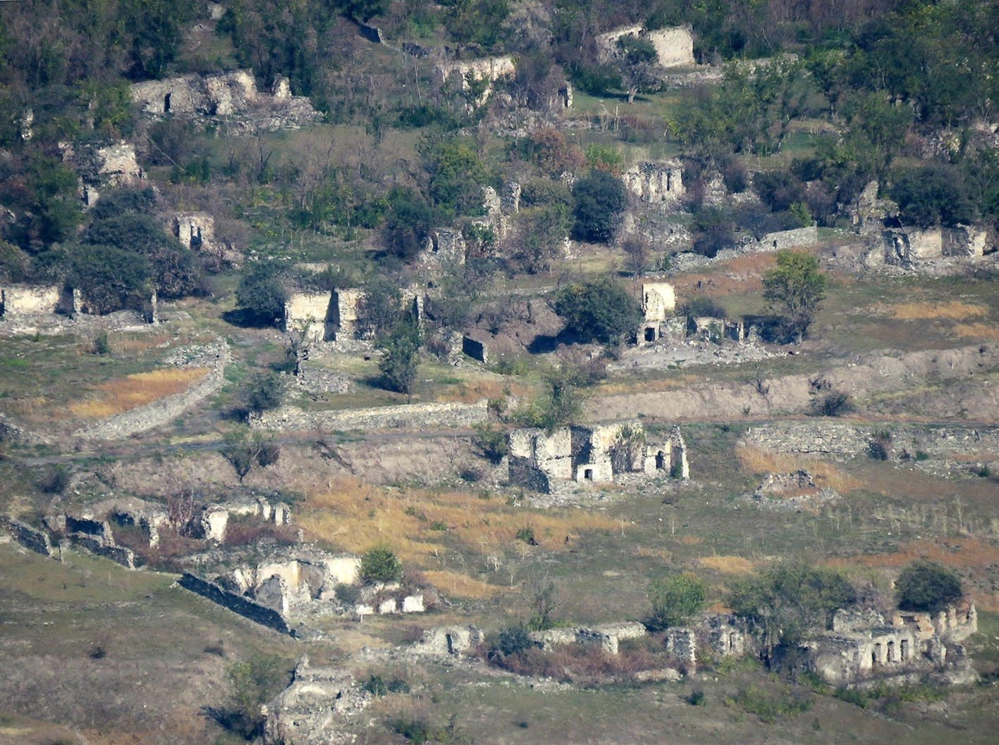 The village of Lower Askipara is one of four that Baku is demanding to hand over
