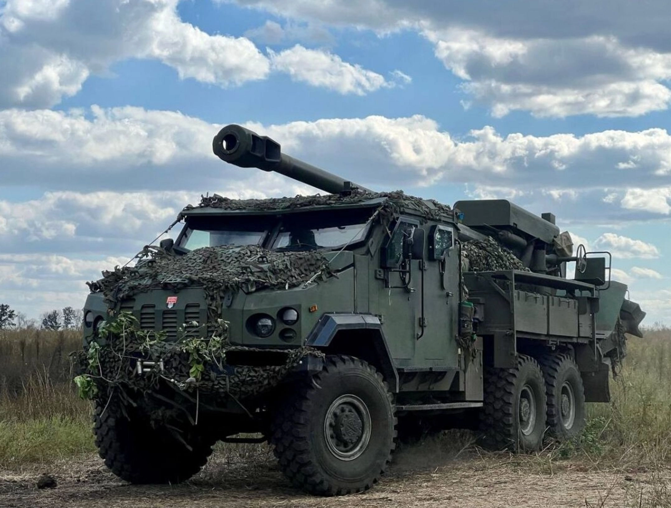 Ukrainian 2S22 “Bohdana” Self-Propelled Artillery System