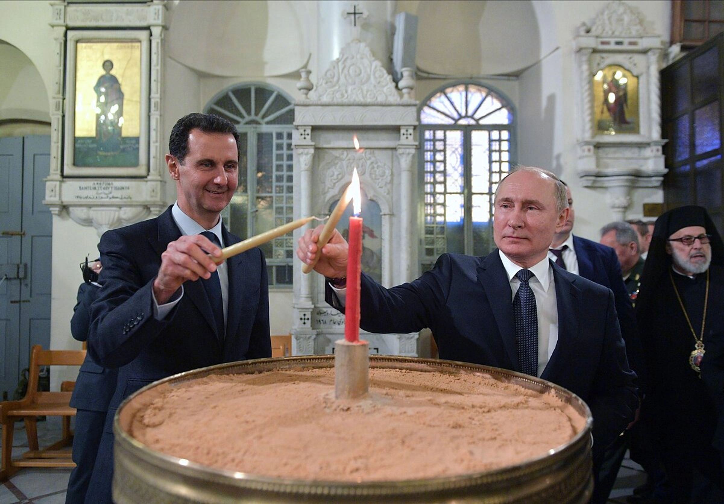 “We will pursue war criminals and demand their extradition from the countries they fled to”, Al-Sharaa promised