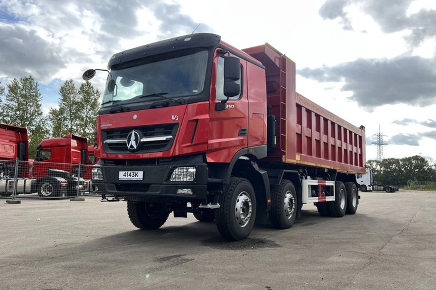 A Chinese truck