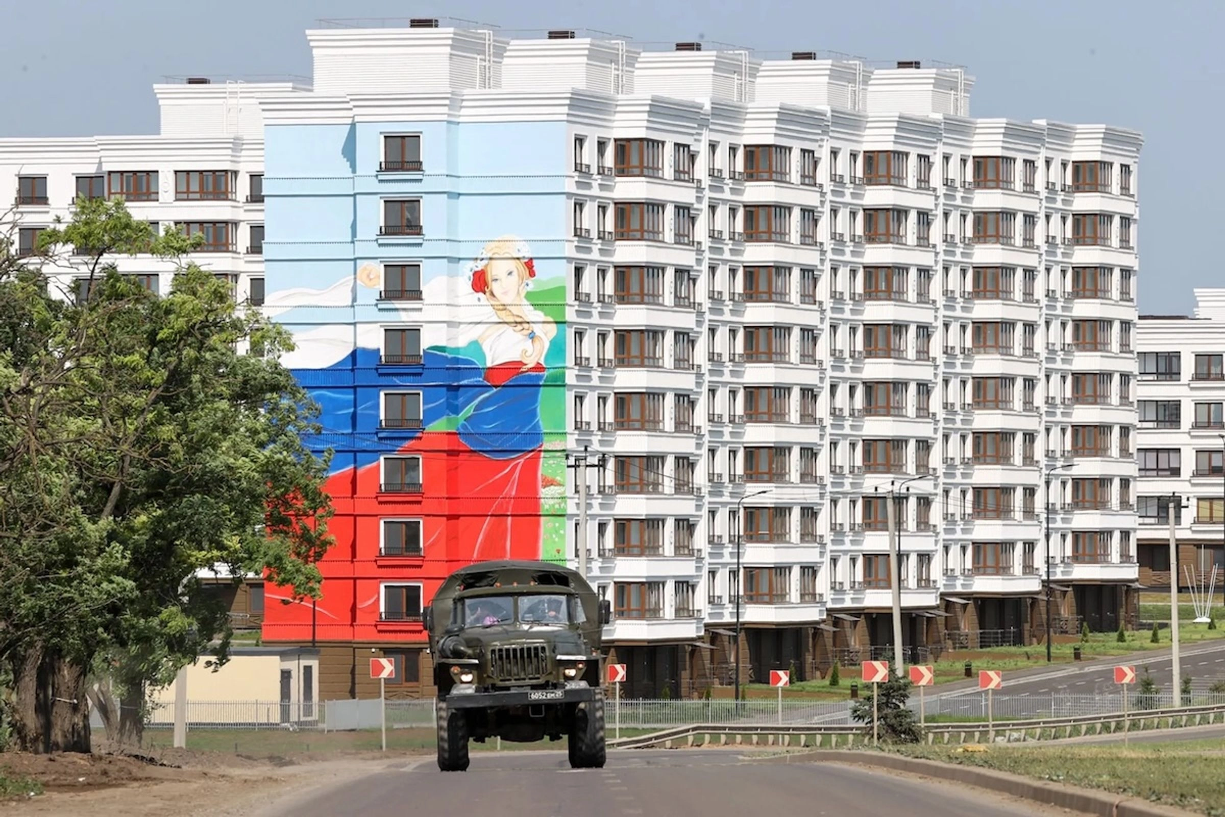 Mariupol under occupation, 2023