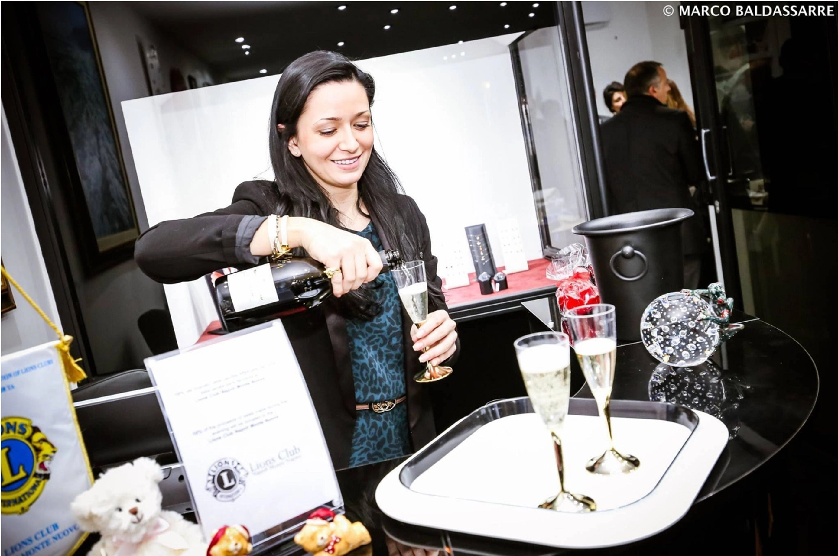 “Maria Adela” at the grand opening of the Serein concept store, February 11, 2016
