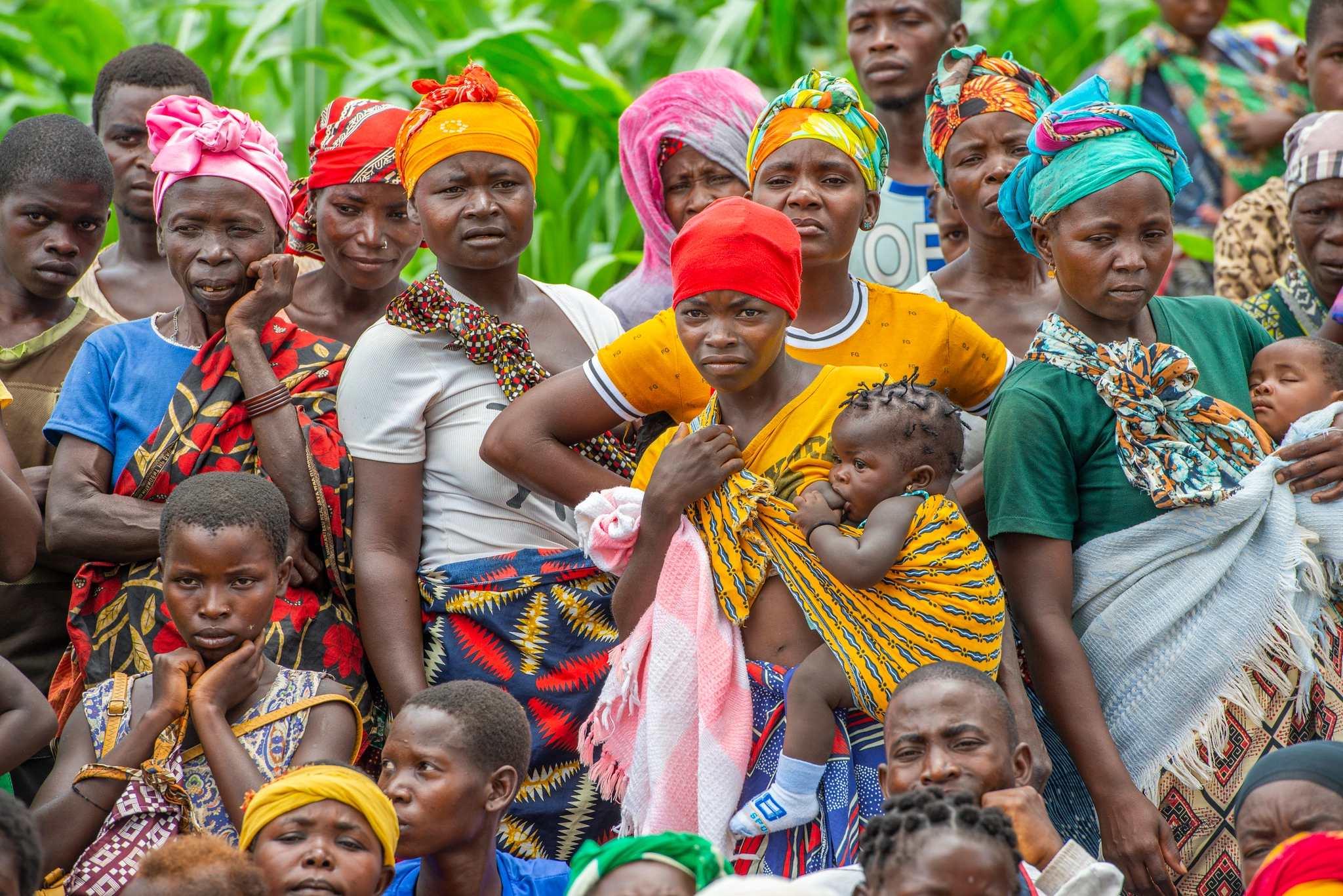 Climate migrants in Mozambique. European Union, 2025