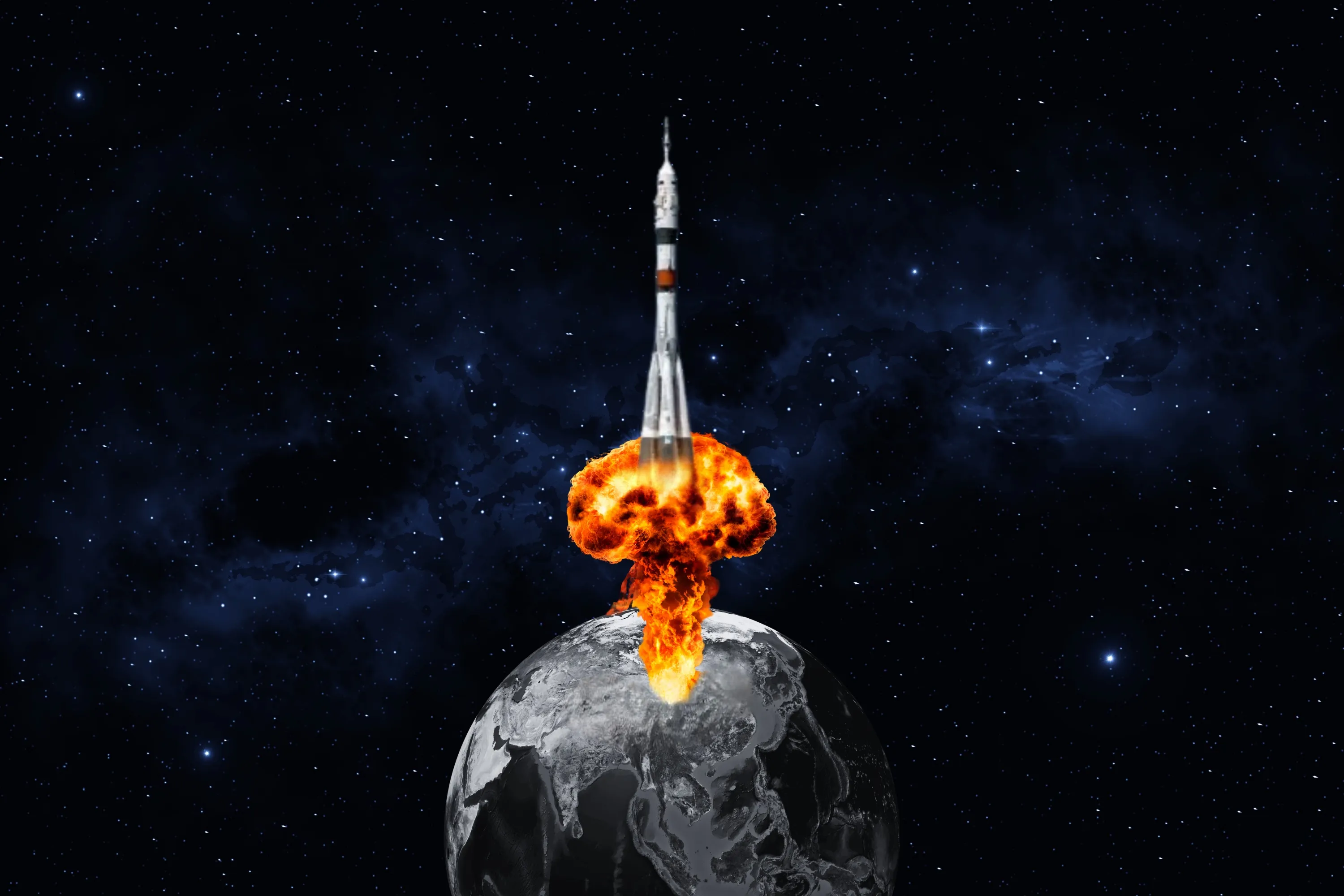 War and Mir: Russia cannot back up its nuclear space race threats