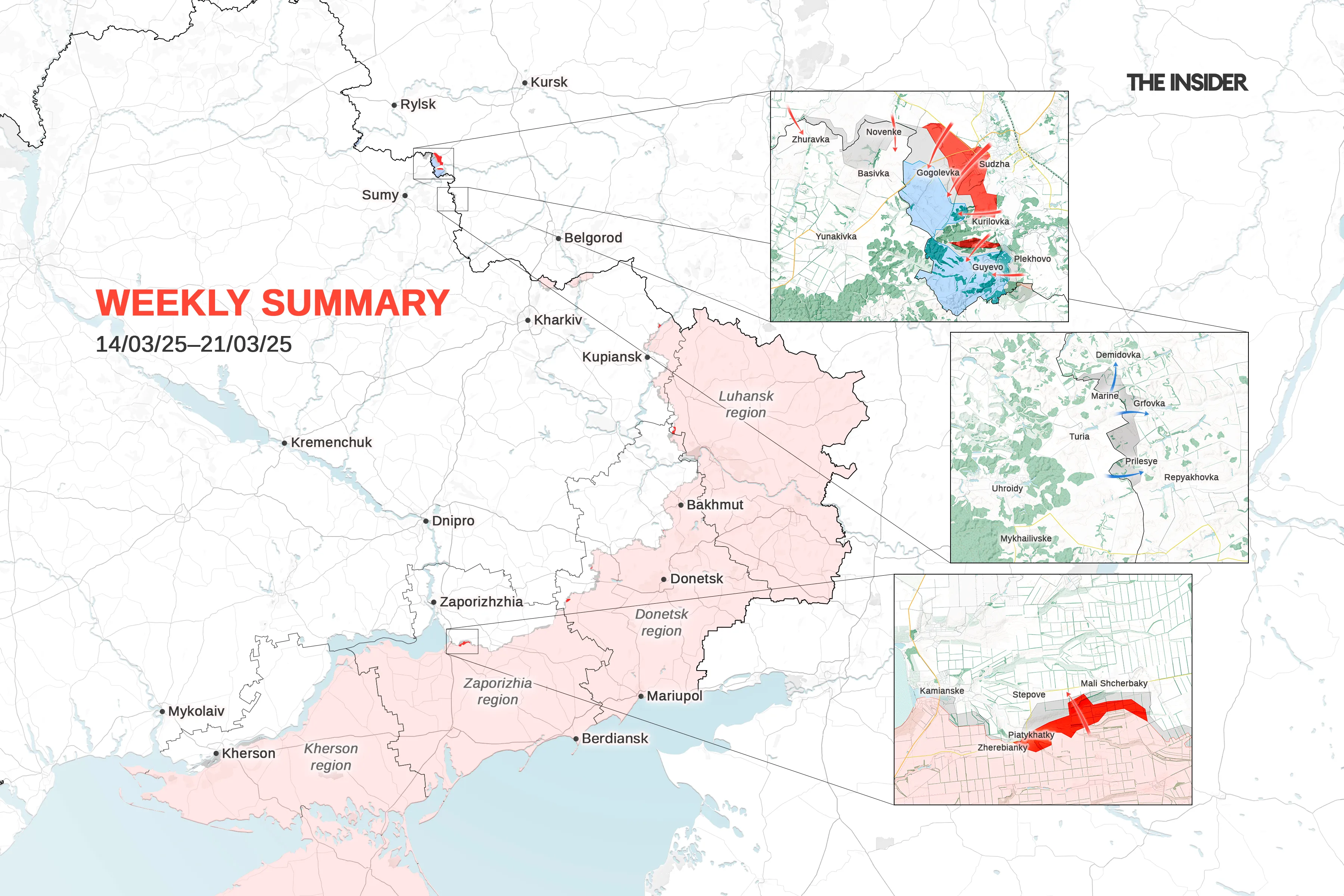 Weekly Russia-Ukraine war summary: Battles in Belgorod, AFU pull back from Sudzha, “Long Neptune” missile reaches Tuapse oil refinery 
