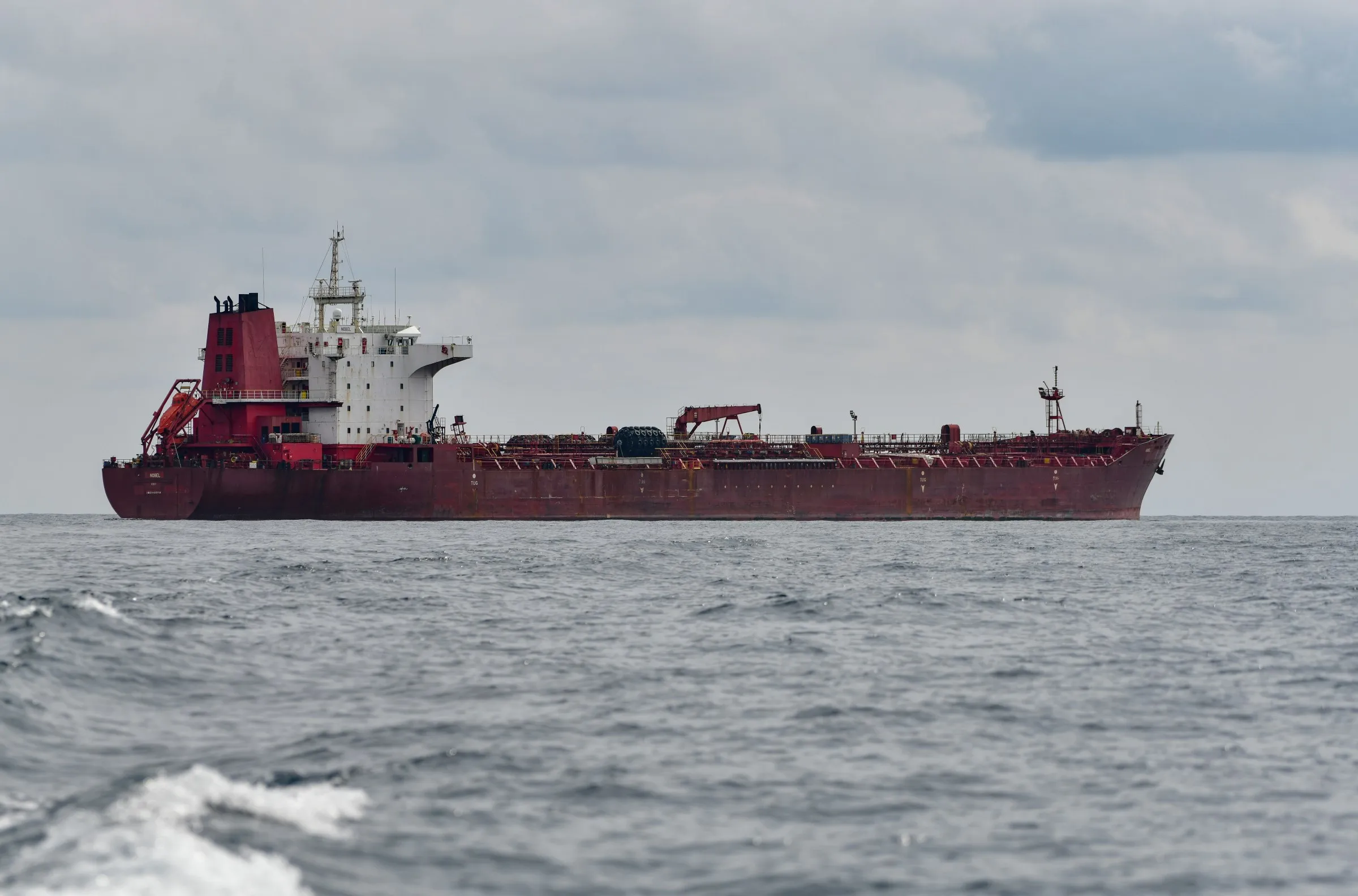 Swedish Navy says armed guards have appeared aboard Russia’s “shadow fleet” tankers