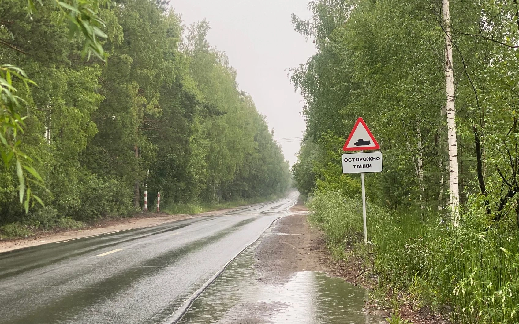 The road to Mulino