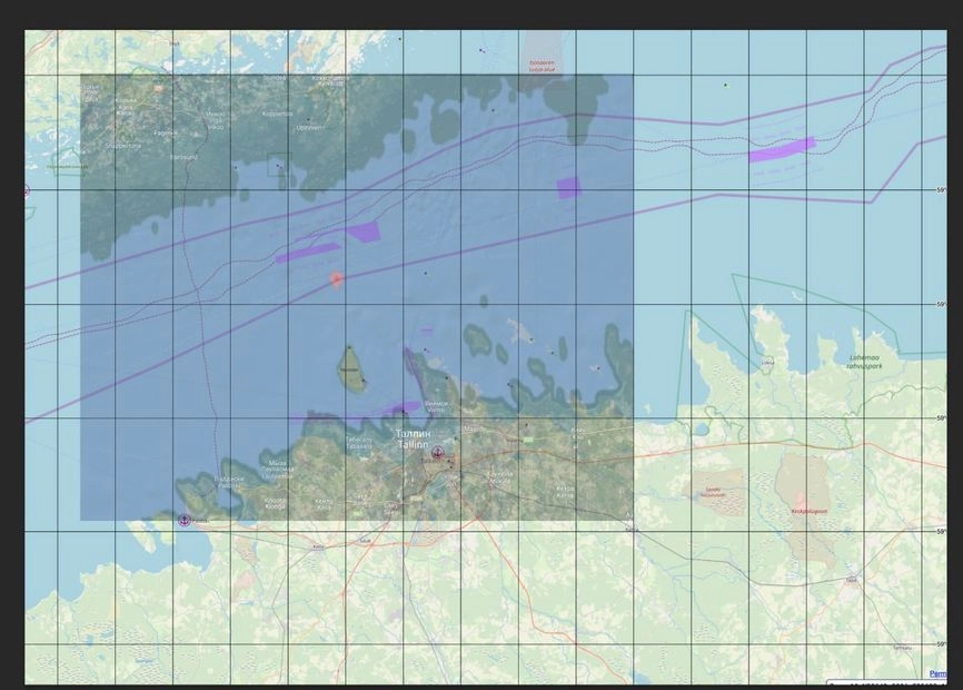 The Jaguar's location at the time the video was recorded