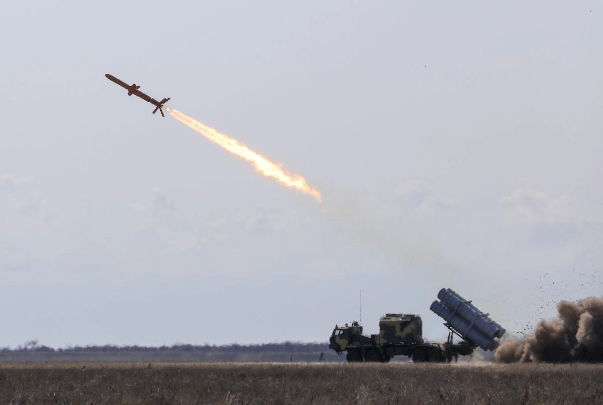 Launch of the Neptune missile