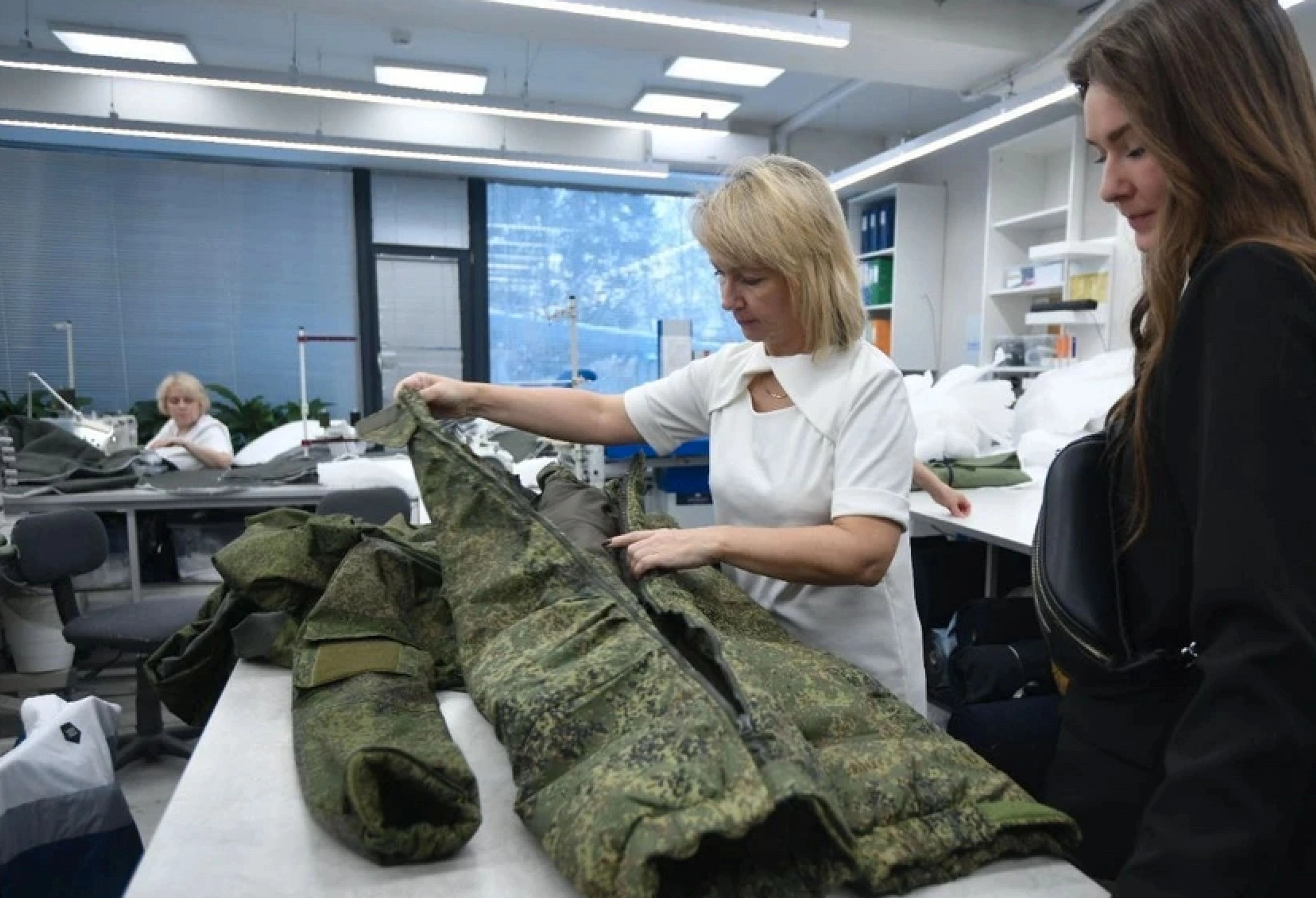 Sewing military clothing in Yekaterinburg