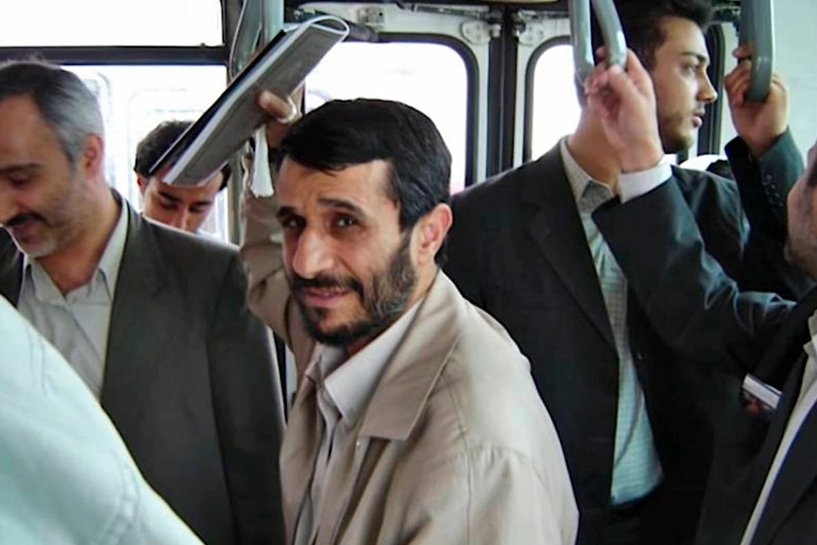 Mahmoud Ahmadinejad tried to present himself as a people's candidate