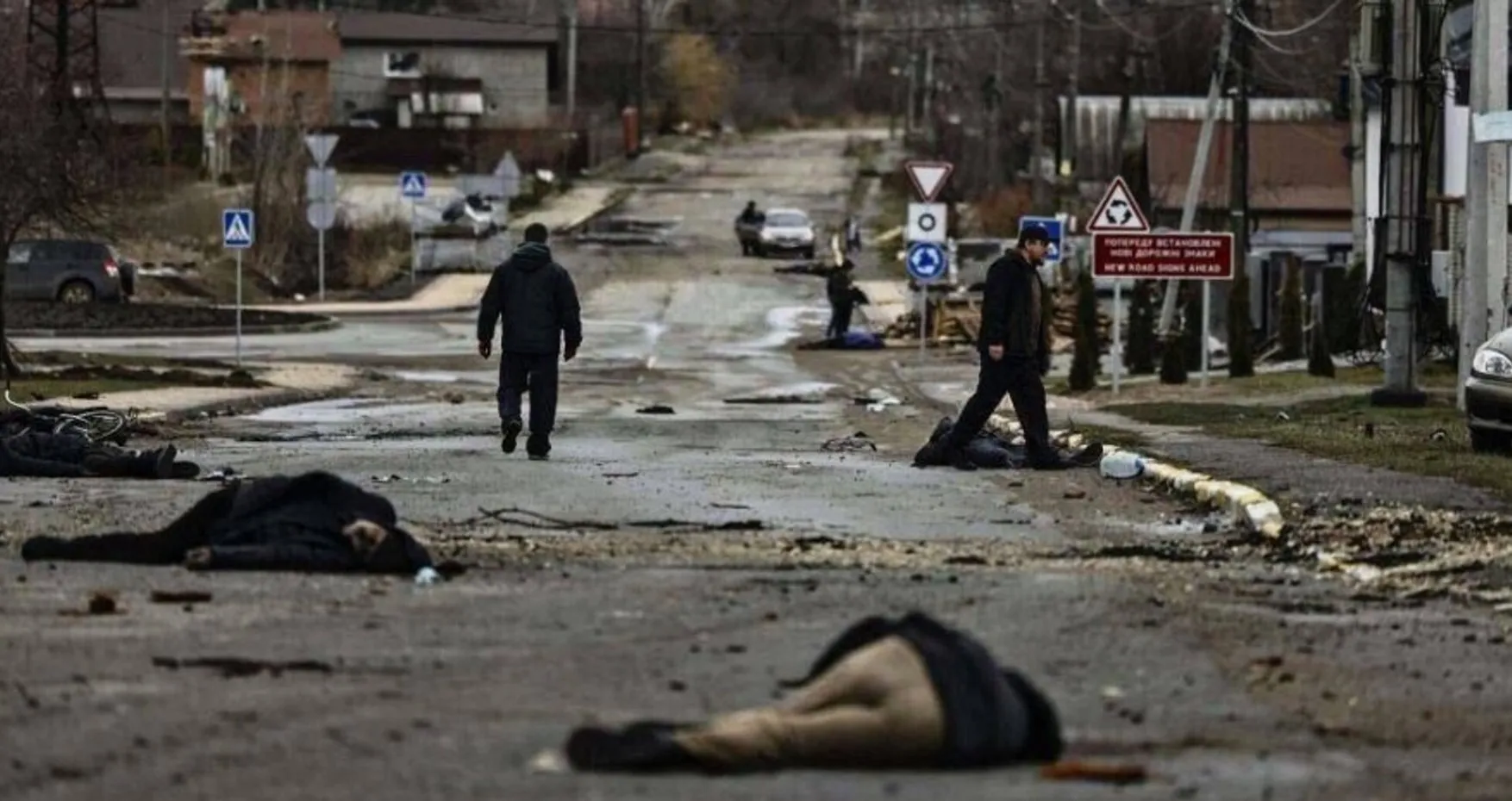 “We were pushing the stroller around the corpses of civilians. I didn't know what to say to my child.” Confessions of Bucha residents