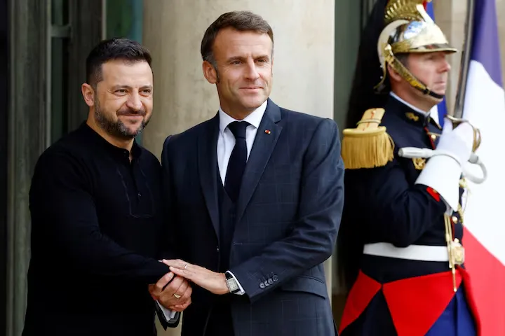 Macron unveils French-British peace plan for Ukraine: Partial ceasefire and deployment of peacekeepers