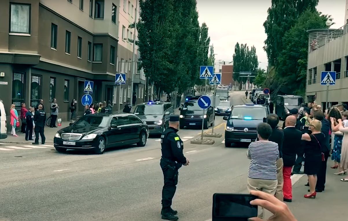 Putin's cortege